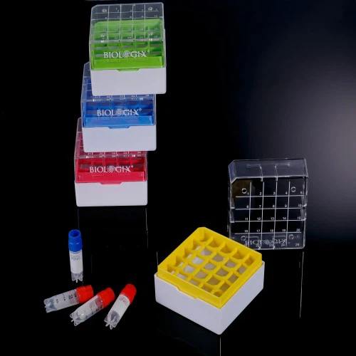 5X5 25 paikkaa eri värejä PC Kryogeeniset laatikot