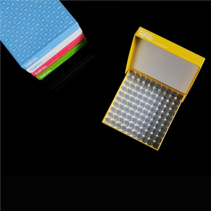 100-well ID-Color Cardboard Cryogenic Boxes